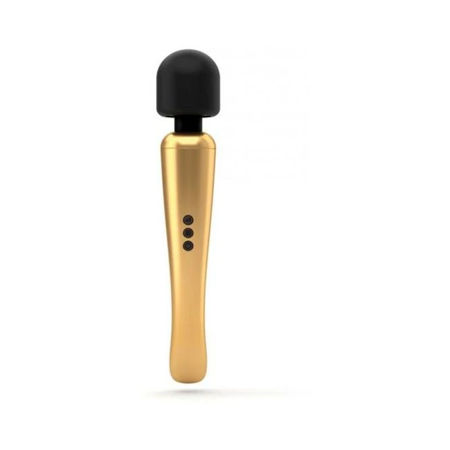 Dorcel Megawand Gold Rechargeable Wand - Elegant Design and Ergonomic Comfort