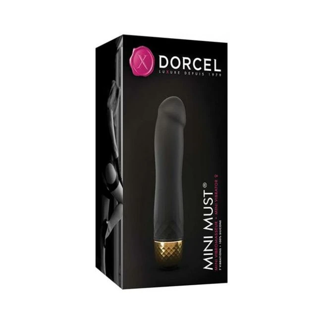 Dorcel Mini Must Gold Vibrator - Elegant Design and Compact Size