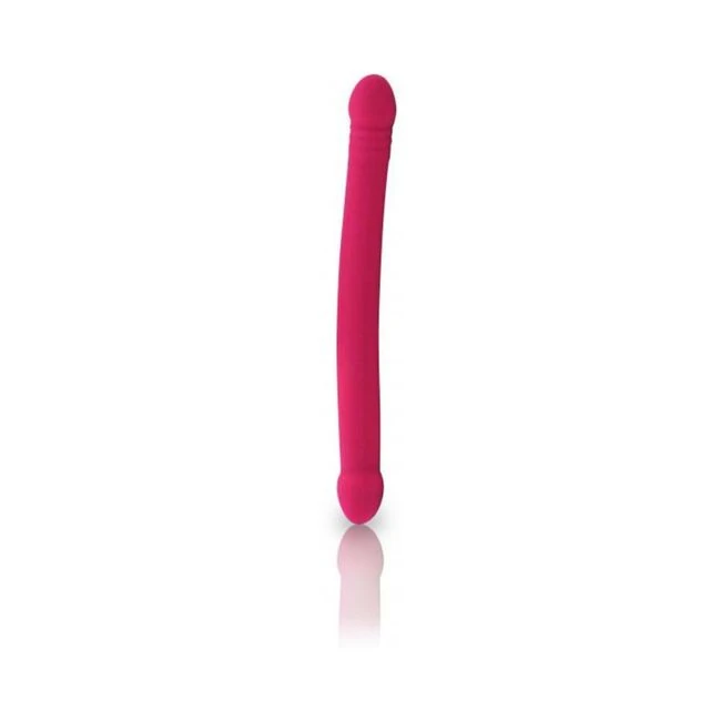 Dorcel Real Double Do 16.5" Dong Pink - Shape & Texture