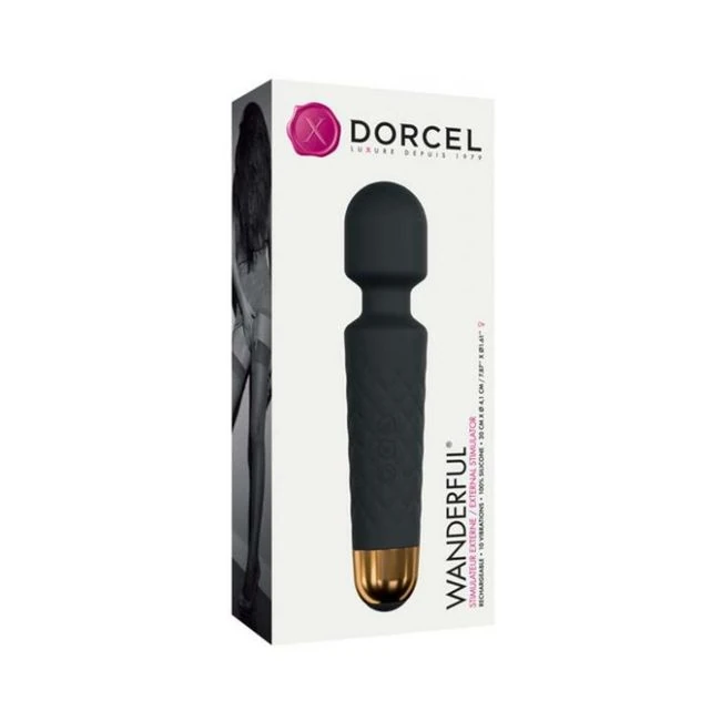 Dorcel Wanderful Black Gold Body Massager - Vibration Modes