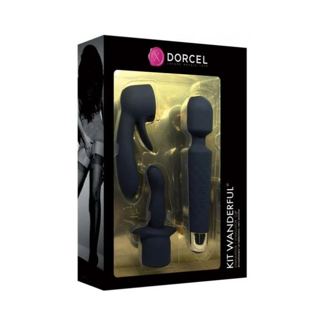 Dorcel Wanderful Kit Black Gold - Vibration Modes