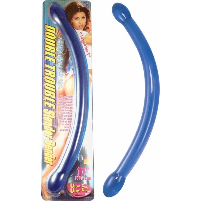 Double Trouble Slender Bender Blue - Shape &amp; Texture