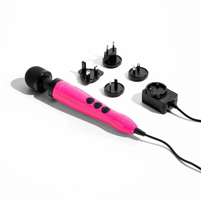 Doxy Die Cast 3 Compact Wand Vibrator Hot Pink - Vibration Modes