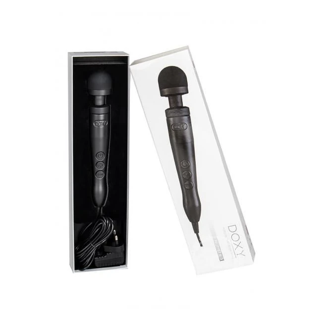 Doxy Number 3 Matte Black Body Massager - How It Feels