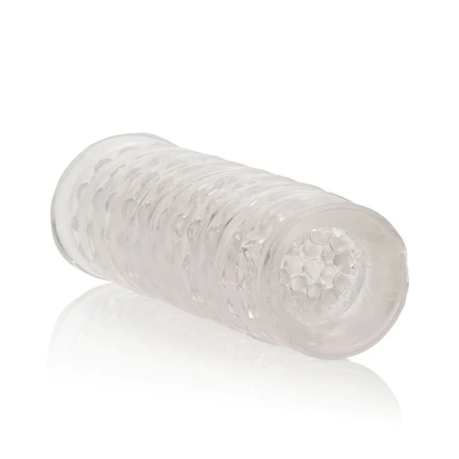 Dr Joel Reversible Masturbator Clear - Grip, Control, and Ease of Use