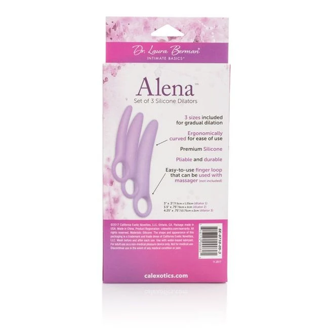 Dr Laura Berman Alena Set of 3 Silicone Dilators - What Stands Out
