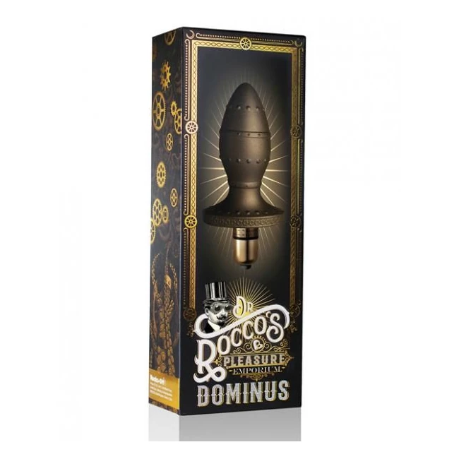 Dr Rocco's Dominus Metallic Butt Plug - Material & Safety