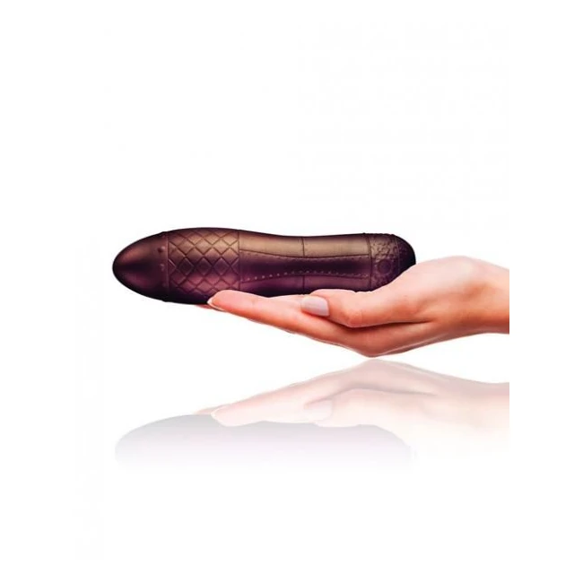 Dr Rocco's Zeppelina Metallic Silicone Vibrator - Experience the Ultimate Pleasure Journey
