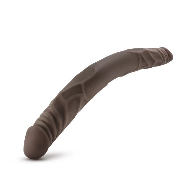 Dr Skin 14 Double Dildo Chocolate " - Size & Fit