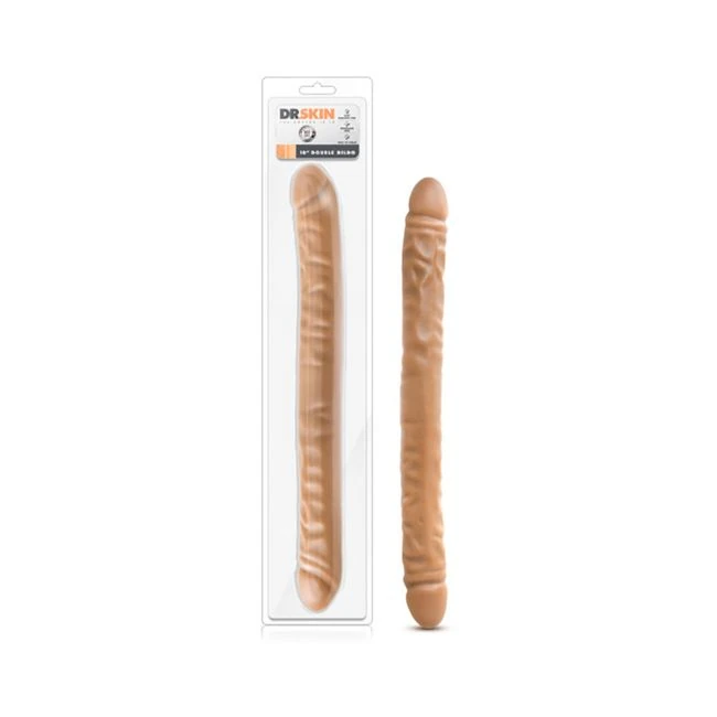 Dr Skin 18 Inches Double Dildo - Shape & Texture