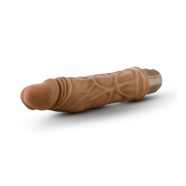 Dr Skin Cock Vibe #10 Mocha Realistic Cock - Power & Performance