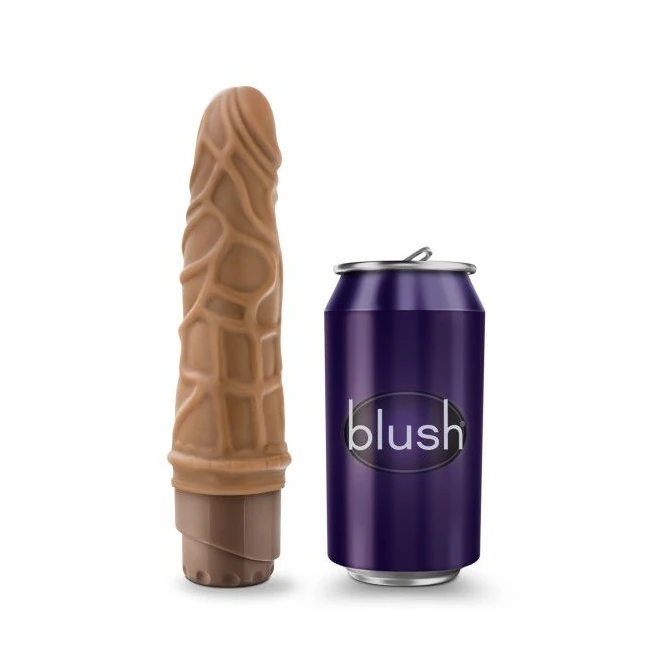 Dr Skin Cock Vibe #3 7.25 Mocha " - Materials & Care