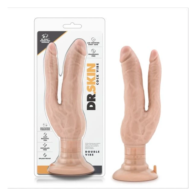 Dr Skin Cock Vibes Double Vibe Beige - Introduction to Dr. Skin Cock Vibes Double Vibe Beige