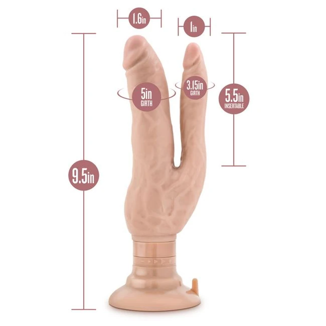 Dr Skin Cock Vibes Double Vibe Beige - Vibration Modes and Control