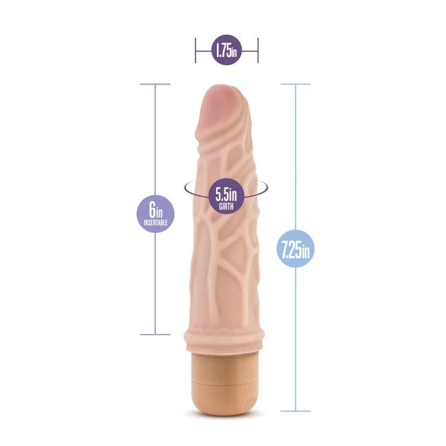 Dr Skin Cockvibe #3 Natural - Vibration Modes and Stimulation
