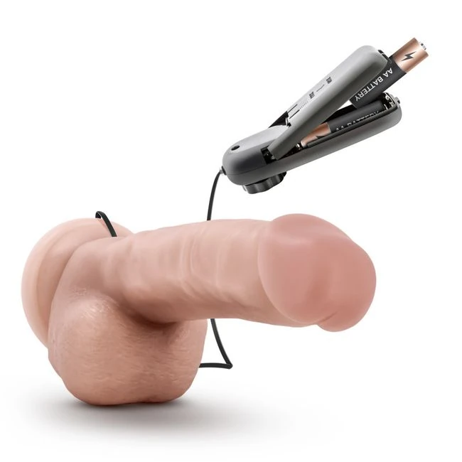 Dr Skin Dr Jay 8.75in Vibrating Cock W/ Suction Cup Vanilla - How It Feels