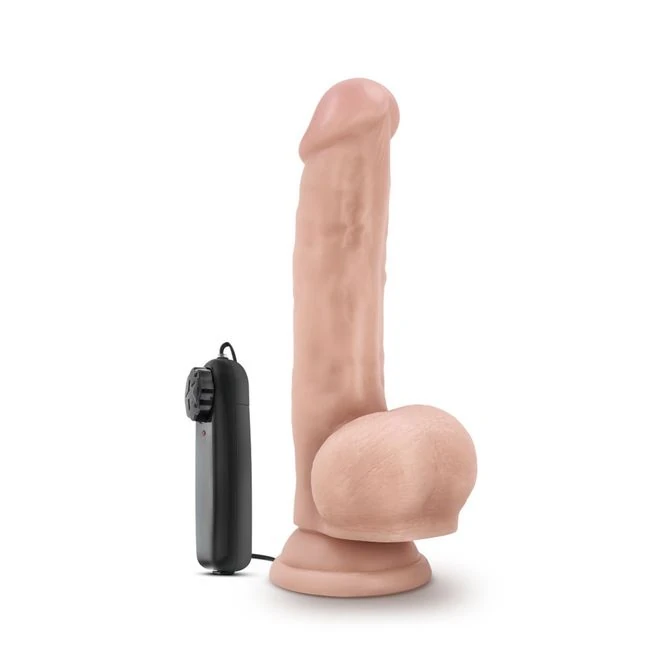 Dr Skin Dr Jay 8.75in Vibrating Cock W/ Suction Cup Vanilla - Specifications