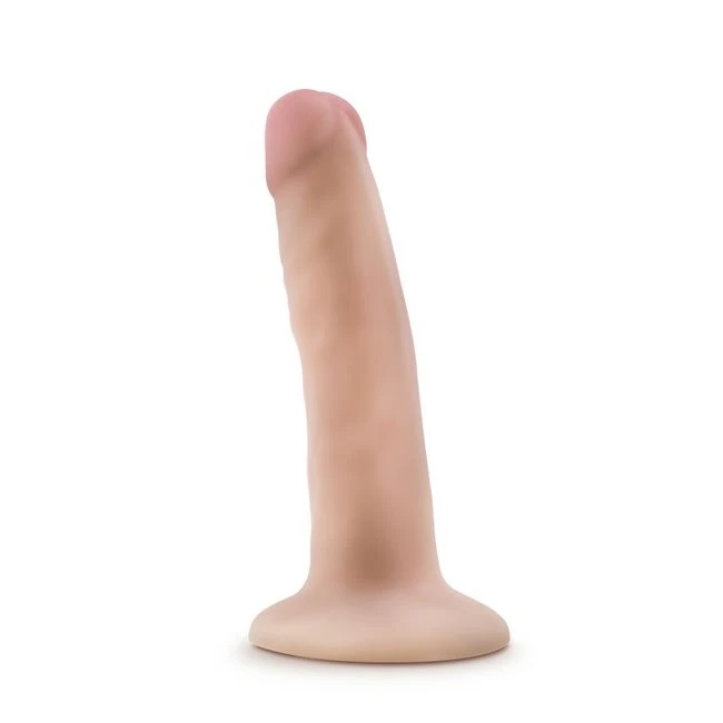 Dr Skin Dr Lucas 5 in Dong W/ Suction Cup Vanilla - Shape & Texture