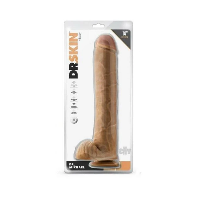 Dr Skin Dr Michael 14 Dildo Balls - Shape & Texture
