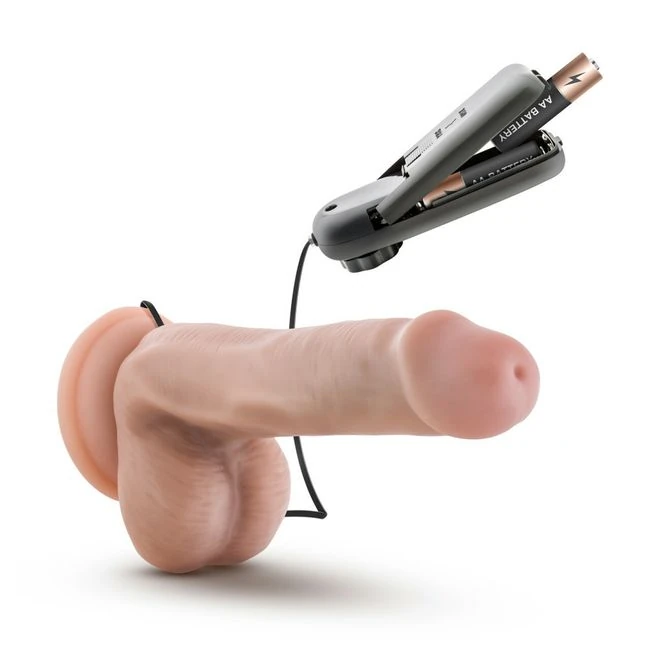 Dr Skin Dr. Rob 6in Cock Vanilla Vibrating - Additional Features