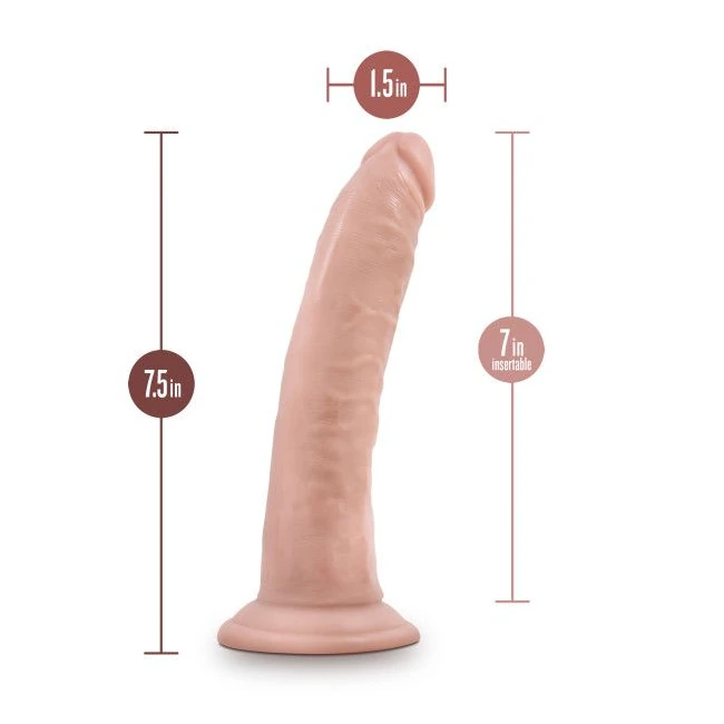 Dr Skin Plus Poseable Dildo - Size and Compatibility