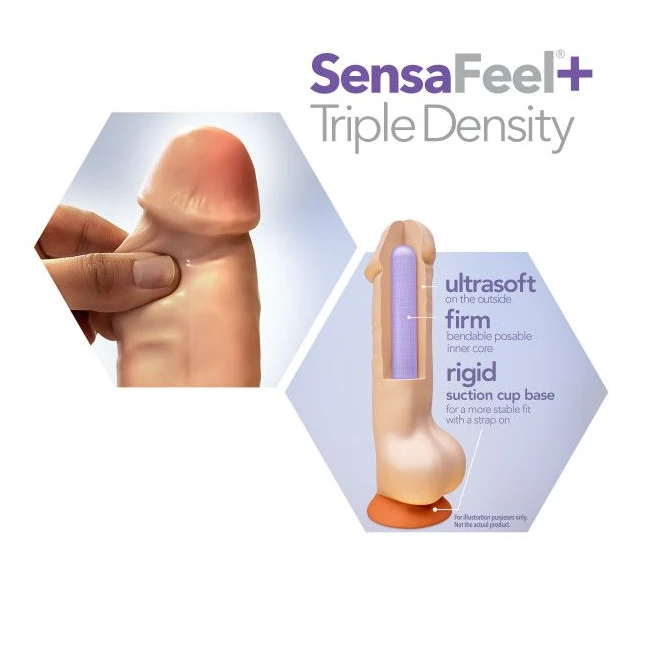 Dr Skin Plus Posable Dildo W/ Balls - Usage & Maintenance