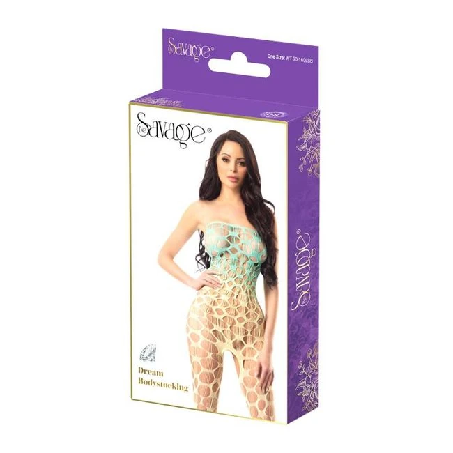 Dream Bodystocking - Stretchy Elastane and Nylon Blend