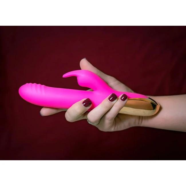 Dream Supercharged Silicone Rabbit Rechargeable Pink - Vibration Modes and Stimulation Features