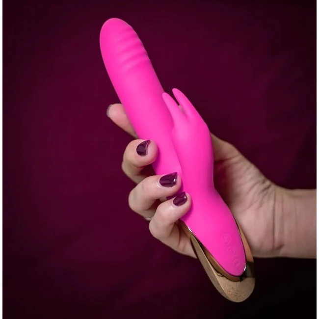 Dream Supercharged Silicone Rabbit Rechargeable Pink - Usage & Care