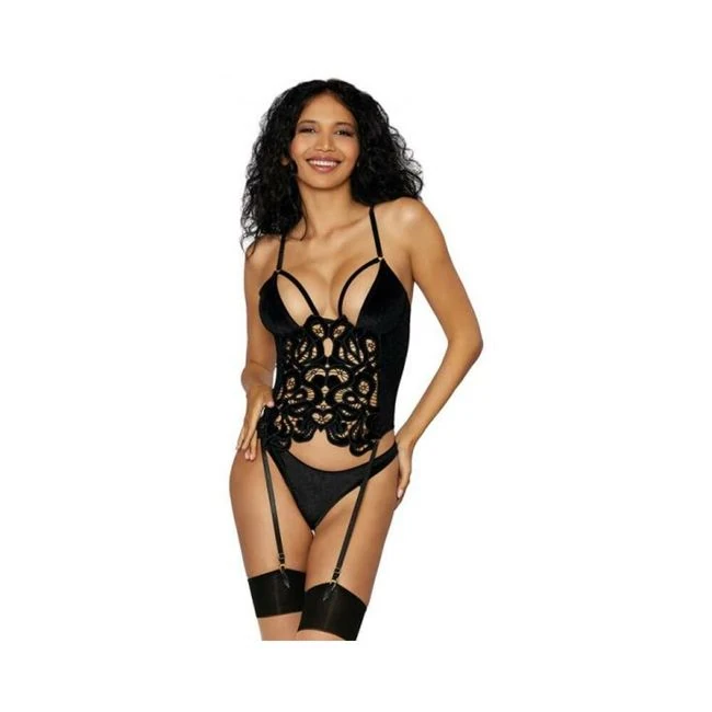 Dreamgirl Bustier And Thong - Fit & Sizing