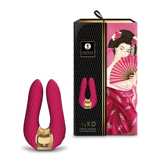 Shunga Aiko Intimate Massag Raspberry - Vibration Modes & Features