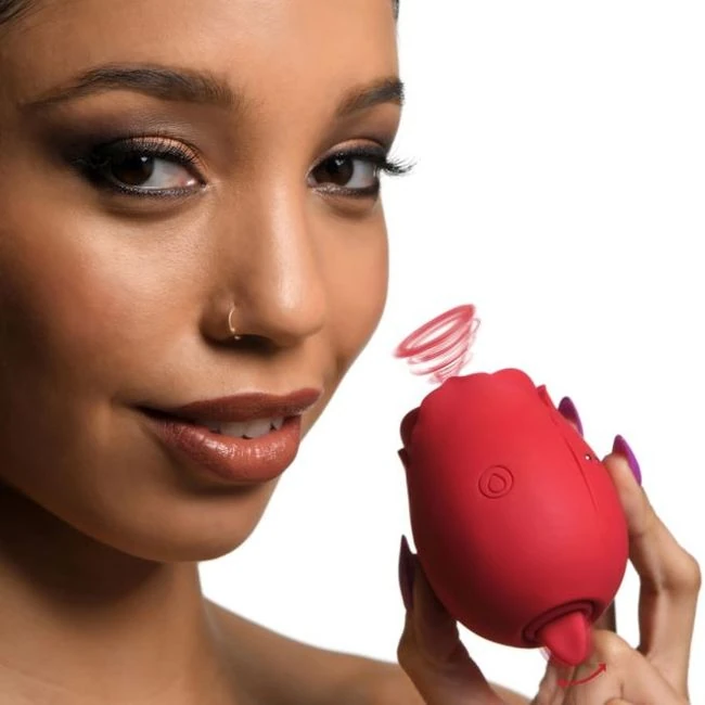 The Double Tease Rose 10x Sucking & Licking Rose Simulator - Features and Functionality