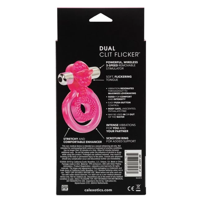 Dual Clit Flicker - Vibration Modes and Stimulation Features