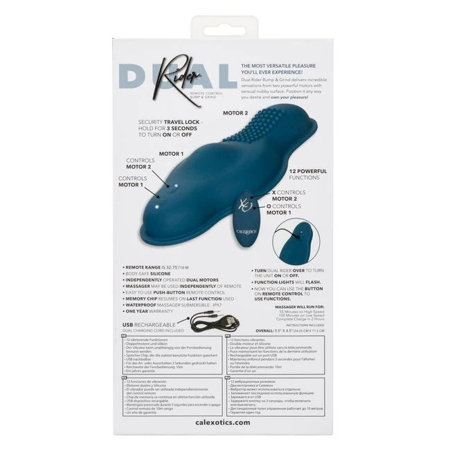 Dual Rider Remote Control Bump & Grind - Vibration Modes and Features