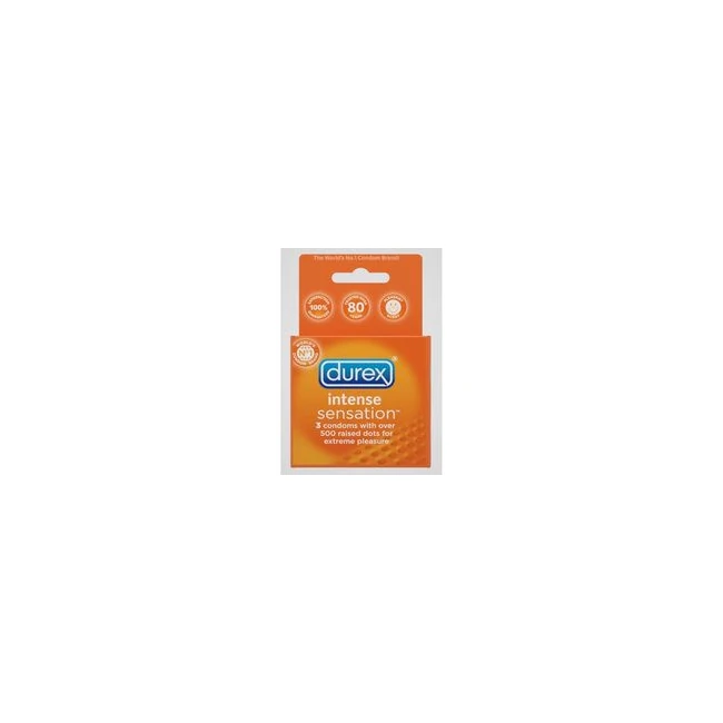 Durex Intense Sensation 3pk - Key Details