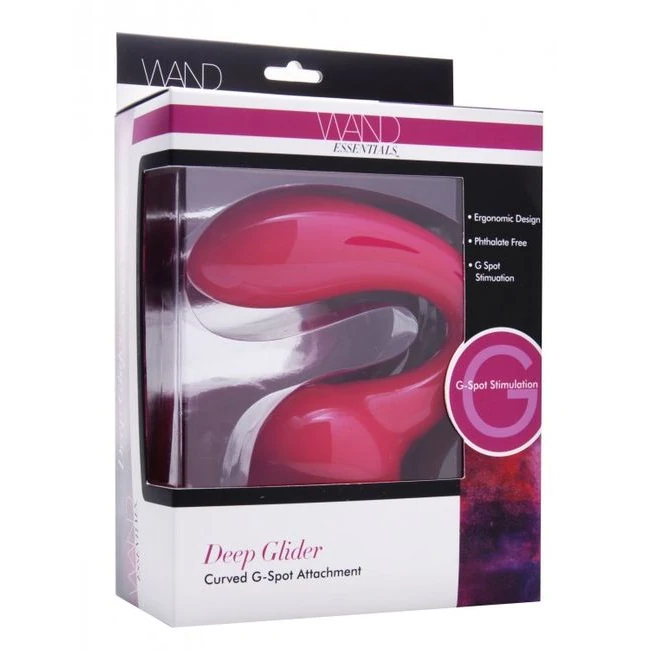 Wand Essentials Deep Glider Wand Massager Attachment - Deep Glider Wand Massager Attachment by XR Brands