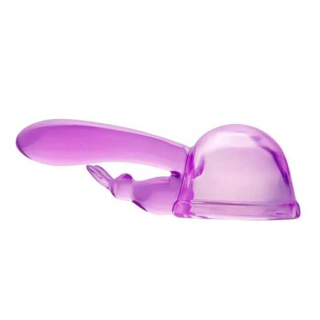 Wand Essentials Rabbit Love Wand Tip - Transform Your Wand into a Dual Stimulator