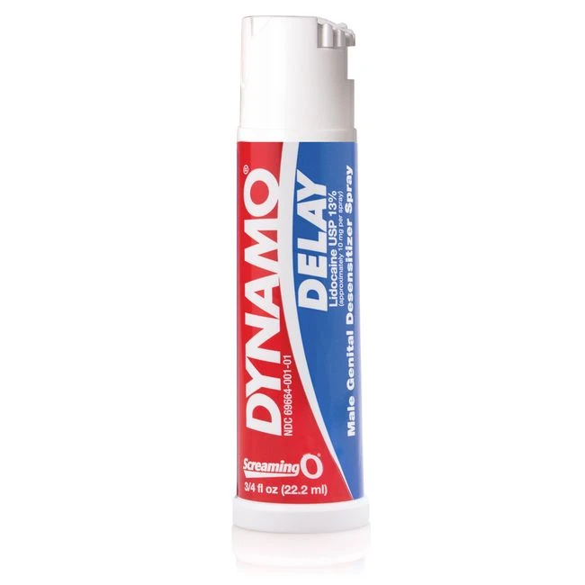 Dynamo Delay Spray 3/4 Oz. - Ingredients & Specifications
