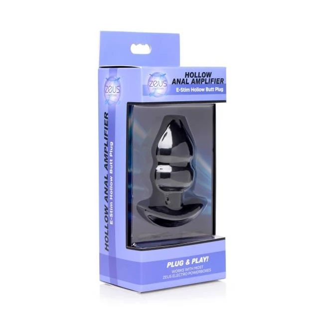 E-stim Hollow Butt Plug - Shape & Comfort