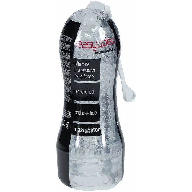Easy Rider Clear Rounded Case - Internal Texture and Stimulation