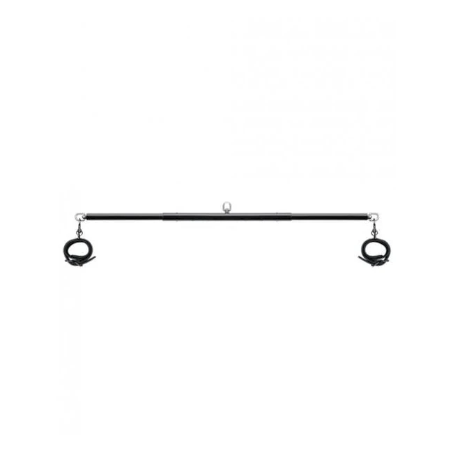 Easy Toys Expander Spreader Bar & Cuffs Set Silver | Male Q