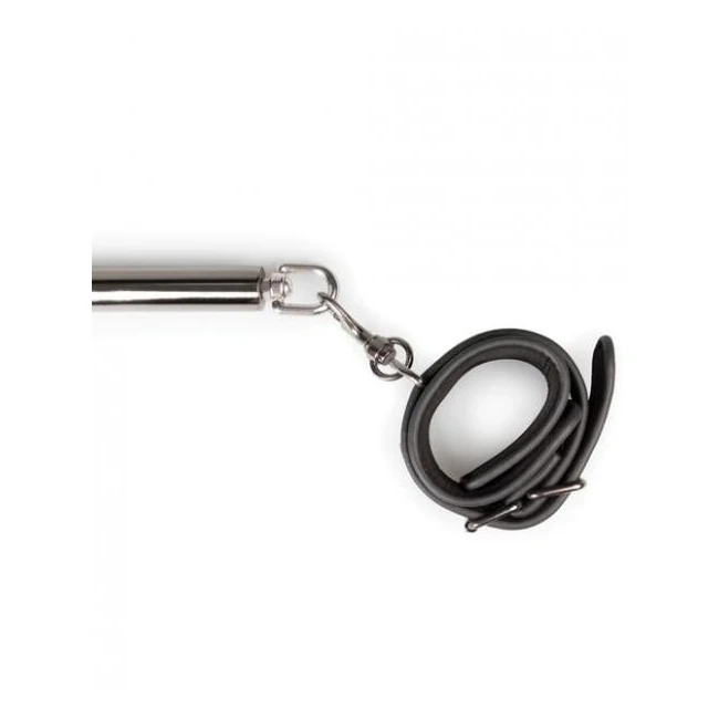 Easy Toys Expander Spreader Bar & Cuffs Set Silver - Hardware & Fasteners