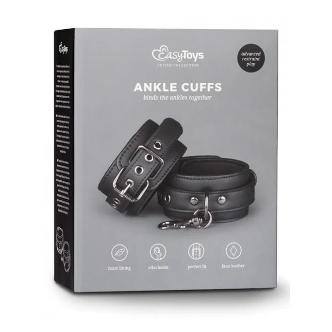 Easy Toys Fetish Ankle Cuffs Black - Build & Quality