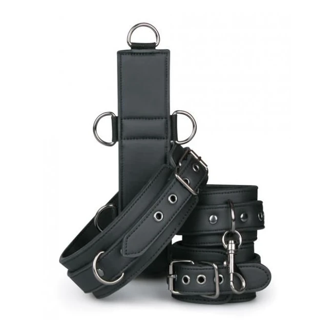 Easy Toys Neck to Wrist Restraint Set Black - Build & Quality