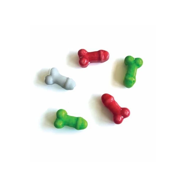Eat a Jar St. Nicks Dicks 1lb - One Pound of Sour, Penis-Shaped Candy in an Easy-Grip Jar