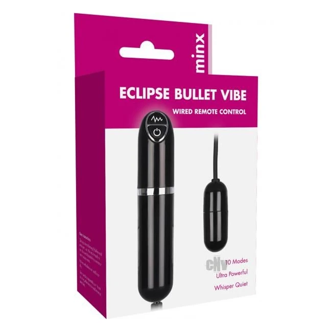 Eclipse Bullet Vibe Wired Remote Black Minx - How It Feels