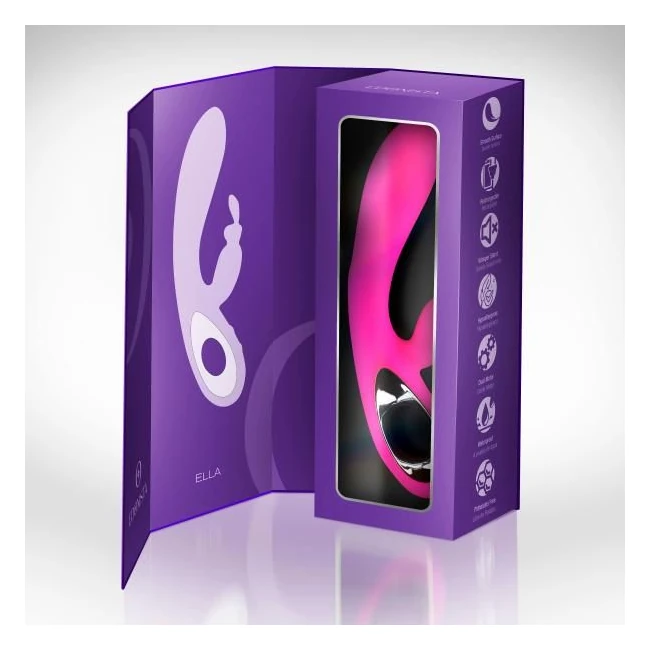 Edonista Ella Rabbit Vibrator Fuchsia - Vibration Modes