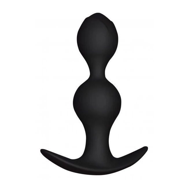 Edonista Rocco Anal Plug W/ Rotating Beads - Shape & Comfort