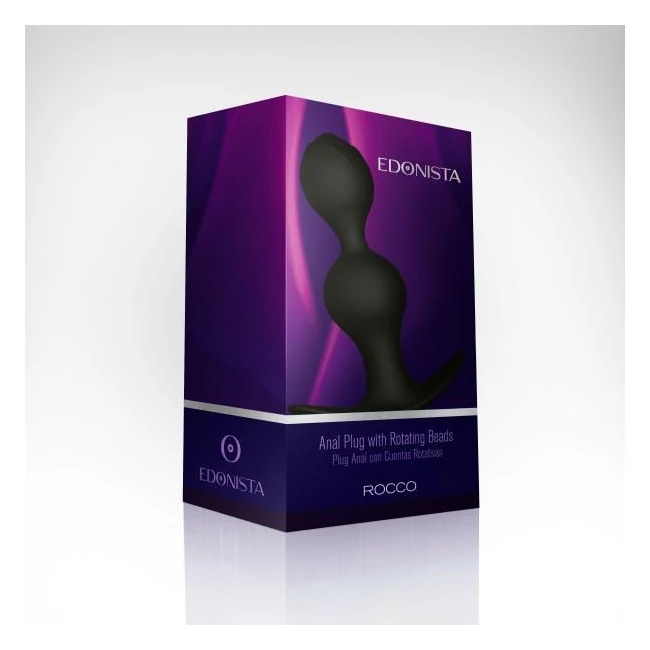 Edonista Rocco Anal Plug W/ Rotating Beads - Material & Safety