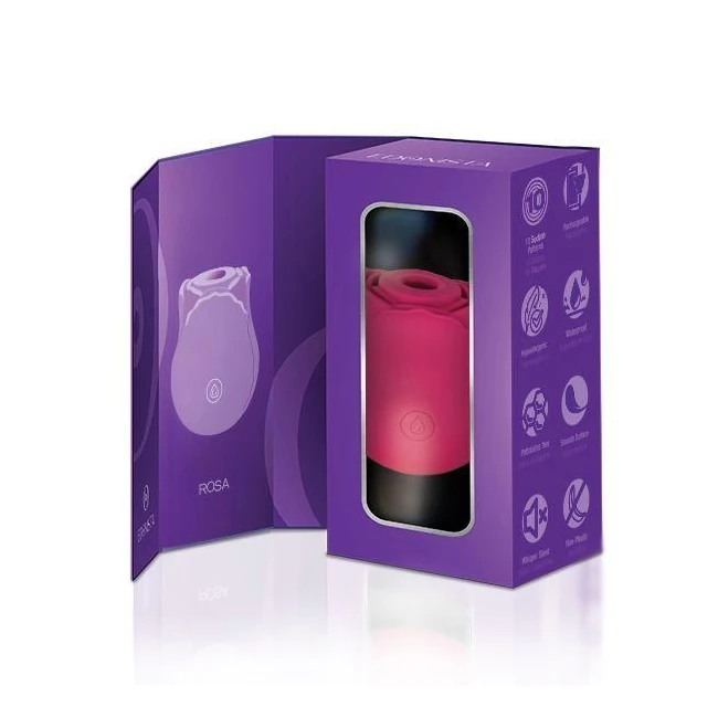 Edonista Rosa Clitoral Suction Stimulator Red - How It Feels